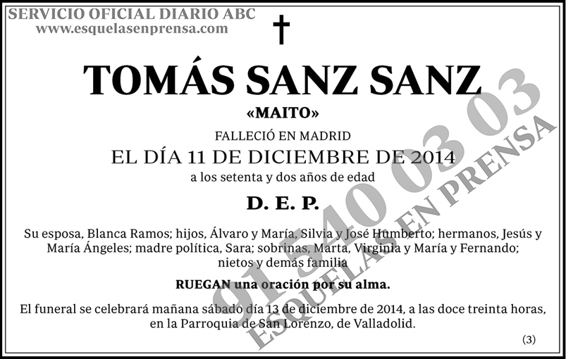 Tomás Sanz Sanz